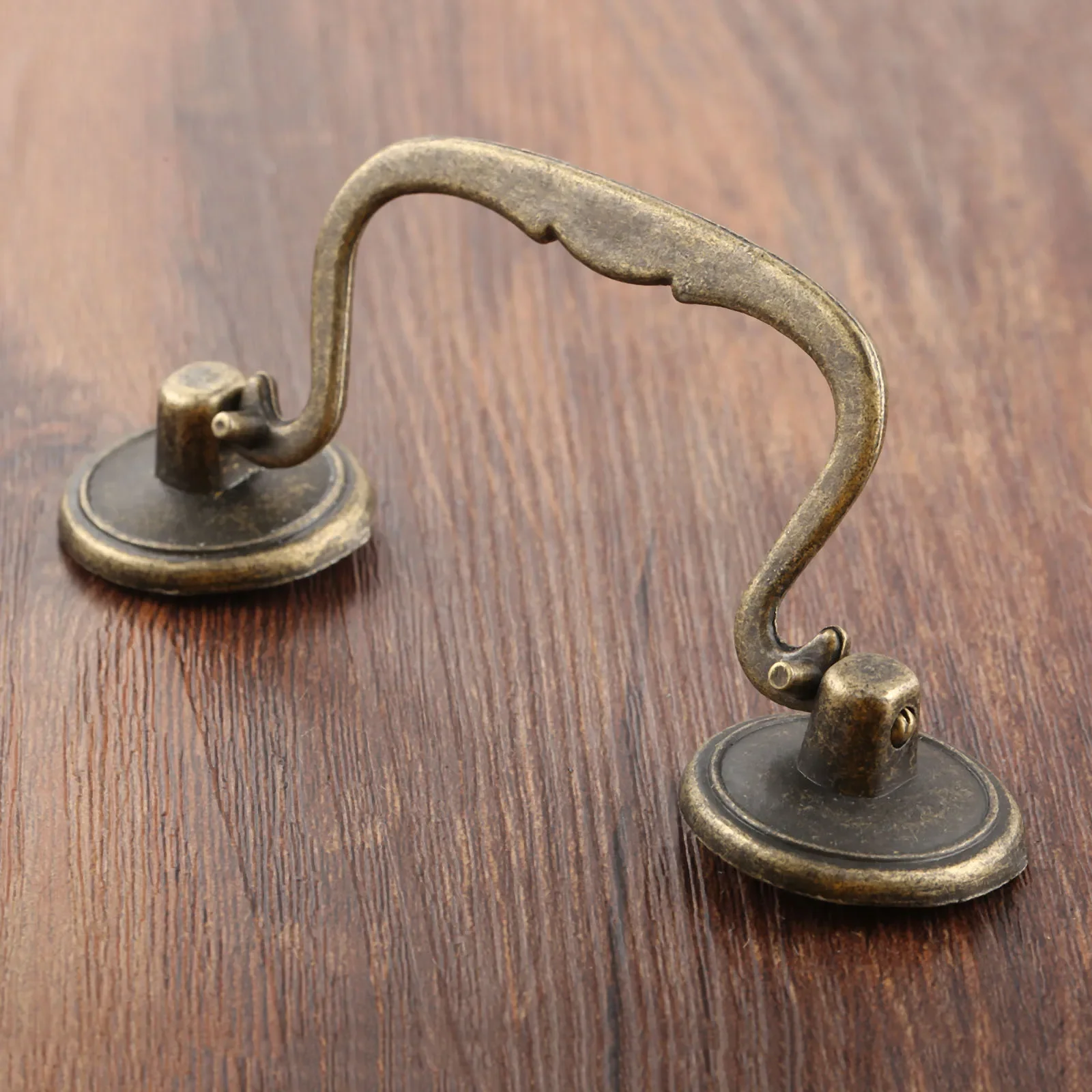 114x34mm Antique Furniture Handles Cabinet Knobs and Handles Drawer Door Cupboard Pull Handle Kitchen Knob Furniture Fittings