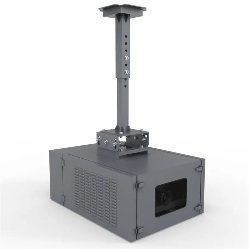 Weatherproof aluminum waterproof outdoor video projector screen cabinet meter box metal shell