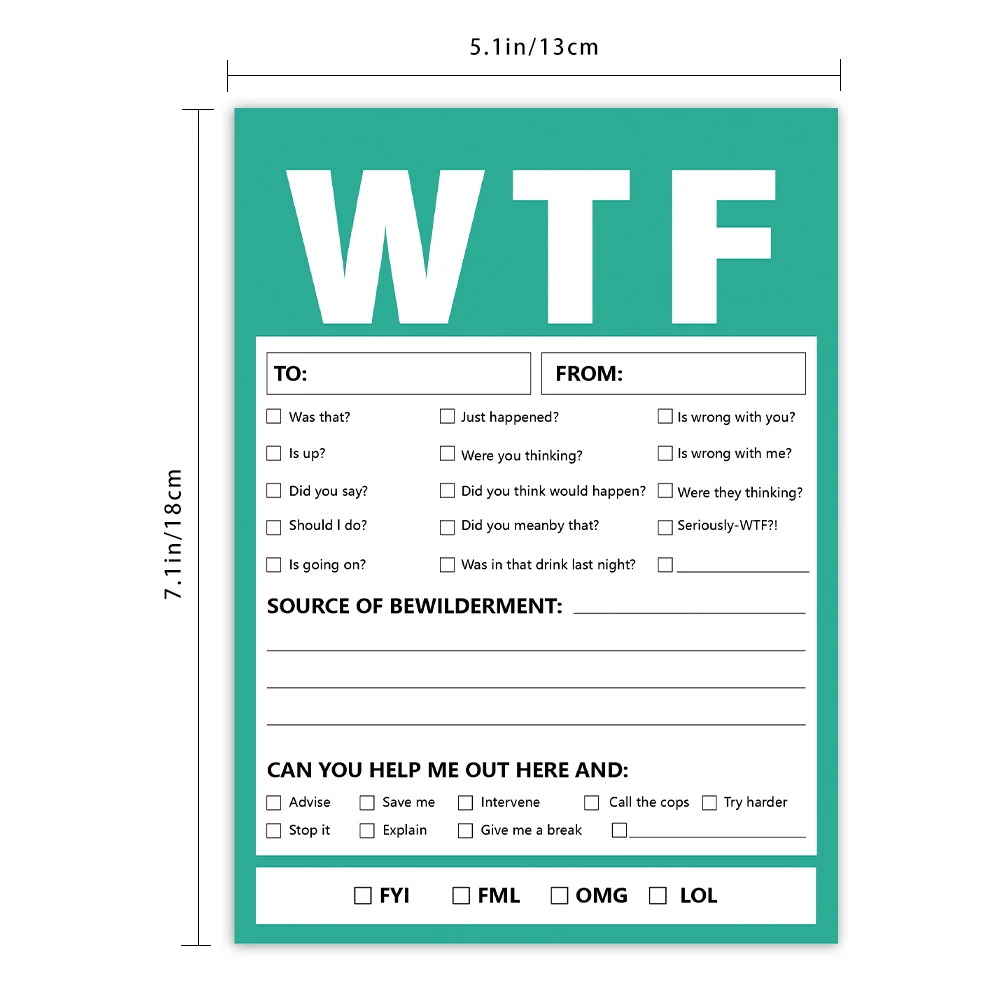 1 stuk taken-do notitieblok - 50 vel dagelijks planner notitieblok, 5,1x7,1 inch, afscheurbaar notitieblok, thuis, kantoor, memo, notitieboekje, terug naar school