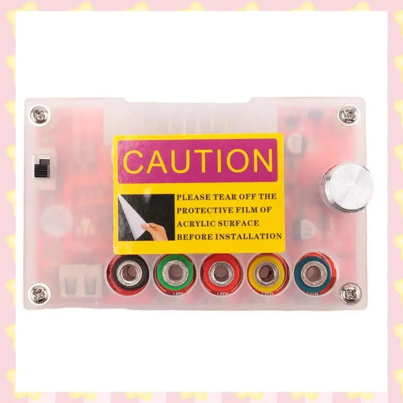 

AB51 ATX 24-контактная плата питания с регулируемой ручкой напряжения ADJ и регулятором напряжения в комплекте акрилового корпуса