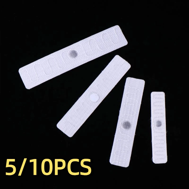 Electronic Label High Temperature UHF Sew Soft Textile Silicone Non-Woven Label Laundry Tag RFID