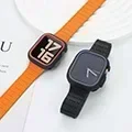 กรณีTPU + สายซิลิโคนสําหรับApple Watch Band Ultra 2 49 มม.45 มม.44 มม.41 มม.ป้องกันกรณีสร้อยข้อมือสําหรับIwatch Series 9 8 7 6 5 4