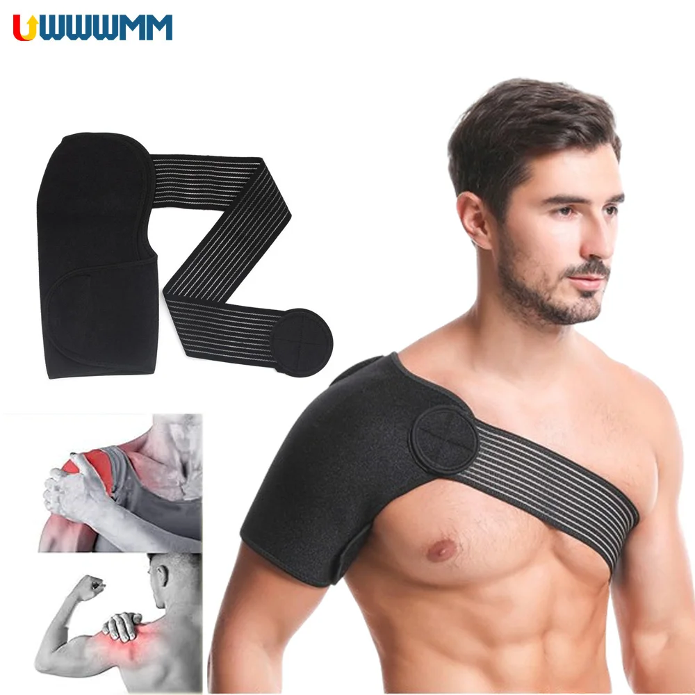 1Set Compression Shoulder Brace Orthopedic Women Men Rotator Cuff Brace Pain Relief Shoulder Protector Sports Shoulder Supporter