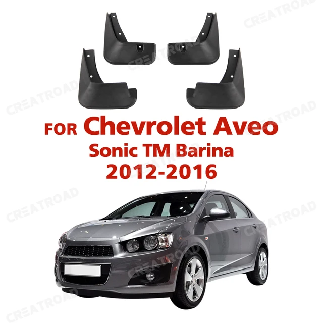 Samochodowe chlapacze do Chevrolet Aveo Sonic TM Barina Hatchback 2012-2016 Chlapacze Chlapacze Chlapacze Chlapacze 2013 2014 2015