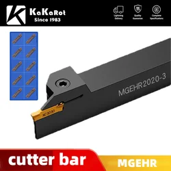 KaKarot set portautensili per scanalatura MGEHR1212 MGEHR1616 MGEHR2020 MGEHR2525 inserto per scanalatura in metallo duro MGMN150 MGMN200 MGMN300 MGMN400