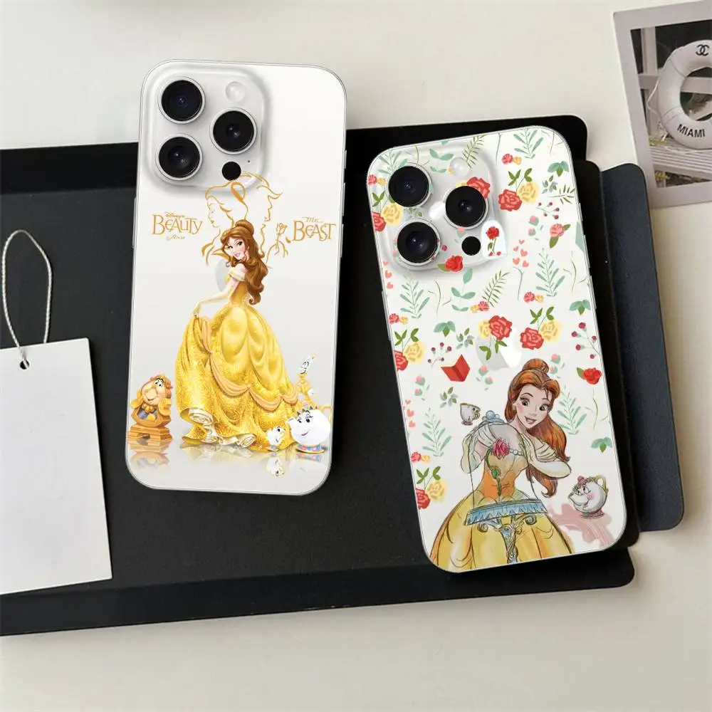 Beauty And The Beast Phone Case For IPhone 17 16 15 14 13 12 11 Pro Max Plus/X/Xr/Xs Max/Se2020/12mini Transparent