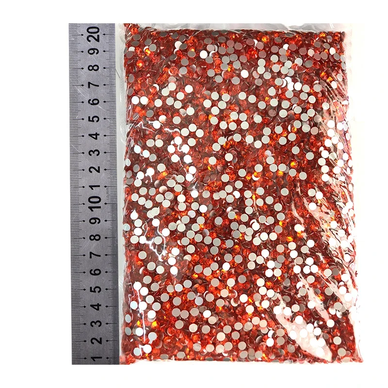 

TC Wholesale Hyacinth 1440-14400 Pcs Top Quality Clear With Rose Bottom 3D Nail Art Decoration Rhinestones Flatback Rhinestones