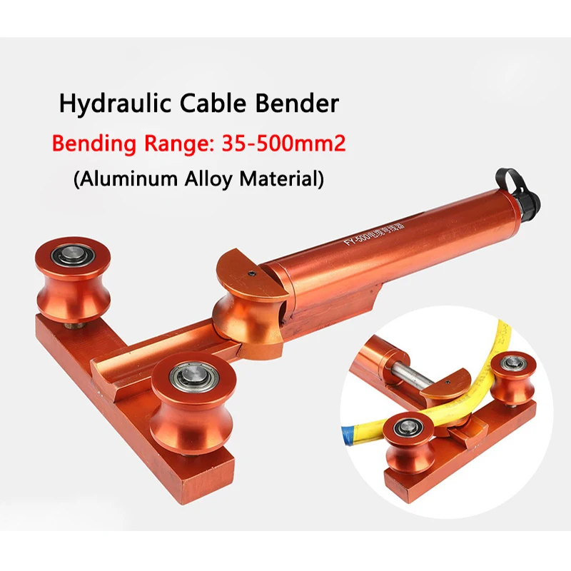 

Электрический гидравлический кабельный станок 35-500 мм2, станок для гибки кабеля FY-500, инструменты для гибки медной проволоки/желеной проволоки