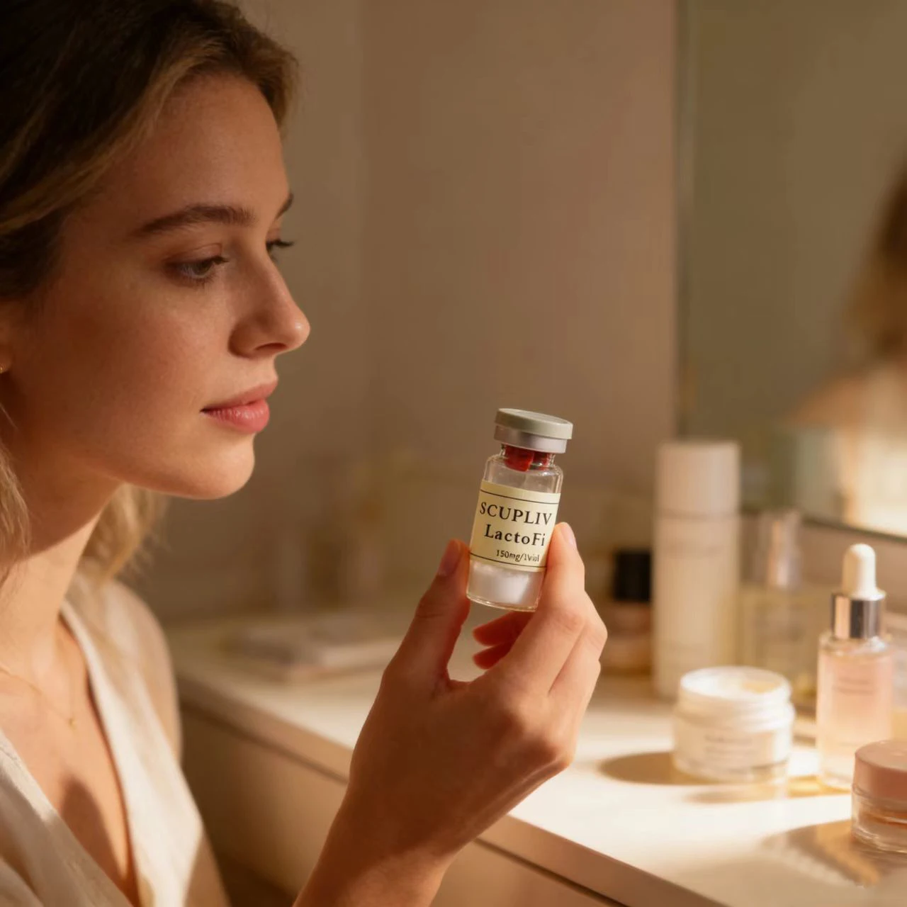 

Bo Facial Skin Hydrating Freeze-Dried Powder Serum Bottle 150mg Bottle Scuplivia Skin Care Bottle