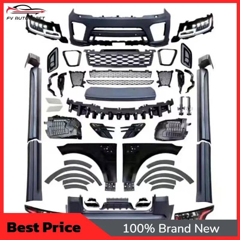 【2026】New SV-R Facelift Bumper Kit 2014-2017 L320 & 2018 L494 Upgrade For Sport SVR