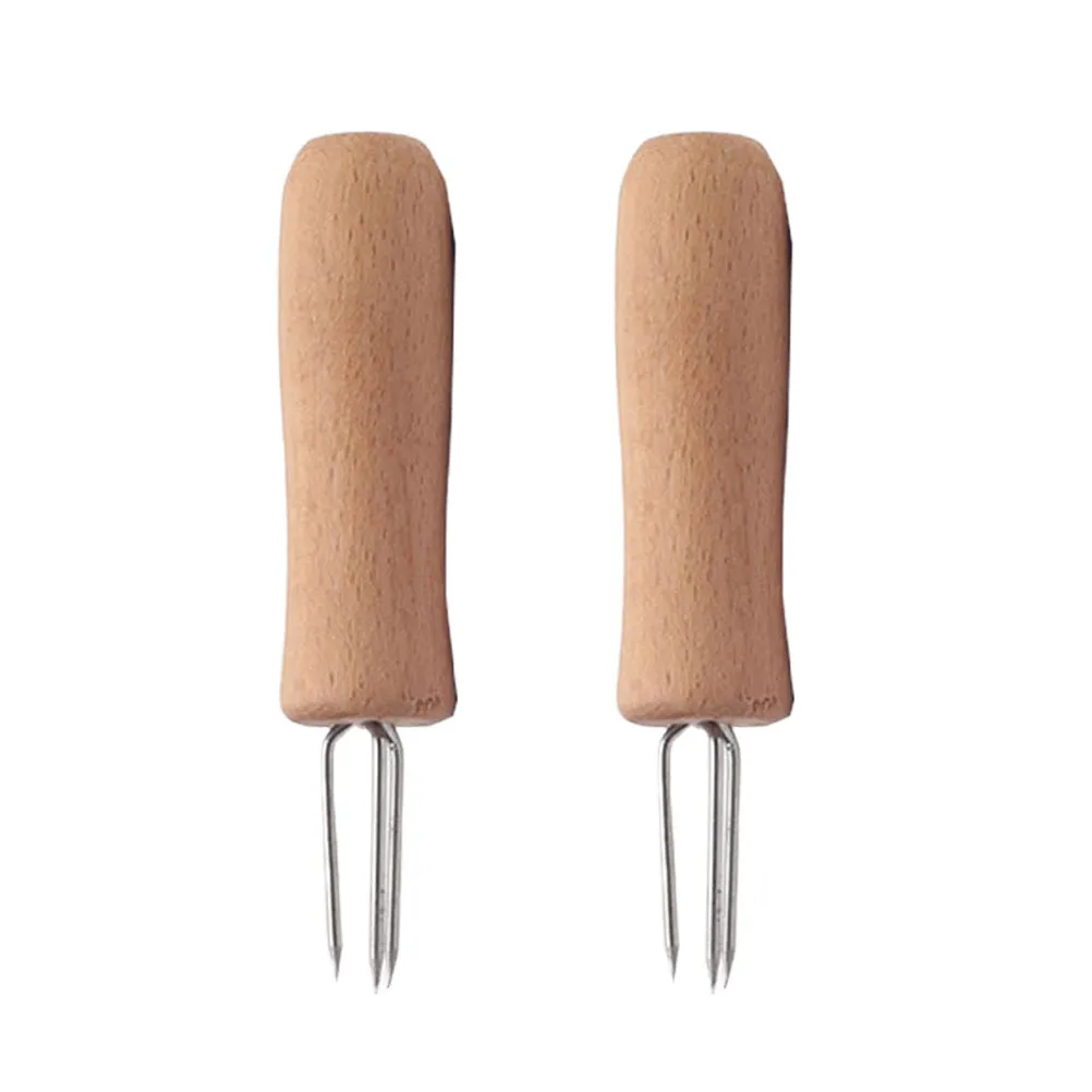 2Pcs Moxibustion Tool Extended Handle with Sharp Needle Efficient Burn Utilization Moxa Roll Extender Compact Size