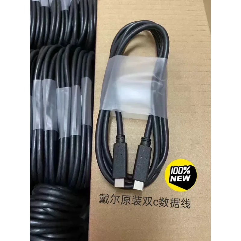 for Dell 1.8M Dual C Cable Gen2 Full Function TypeC Data Cable 5A 100W