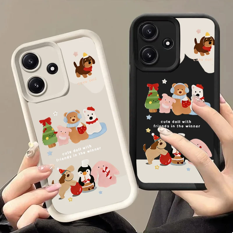Niedliche Handyhülle mit Spielzeug-Leder-Textur, Anti-Drop-Schutz FÜR Motorola Moto G04 G14 E13 G34 G10 G20 G30 G22 4G G24/G24 Power G53G84