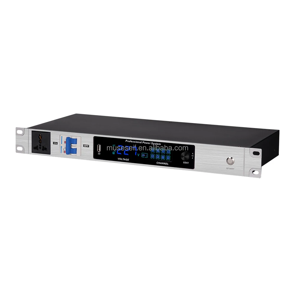 

unique EIF//KD308 8-way Power Sequencer With Independent air Switch Suitable for Sound System Stage Performance