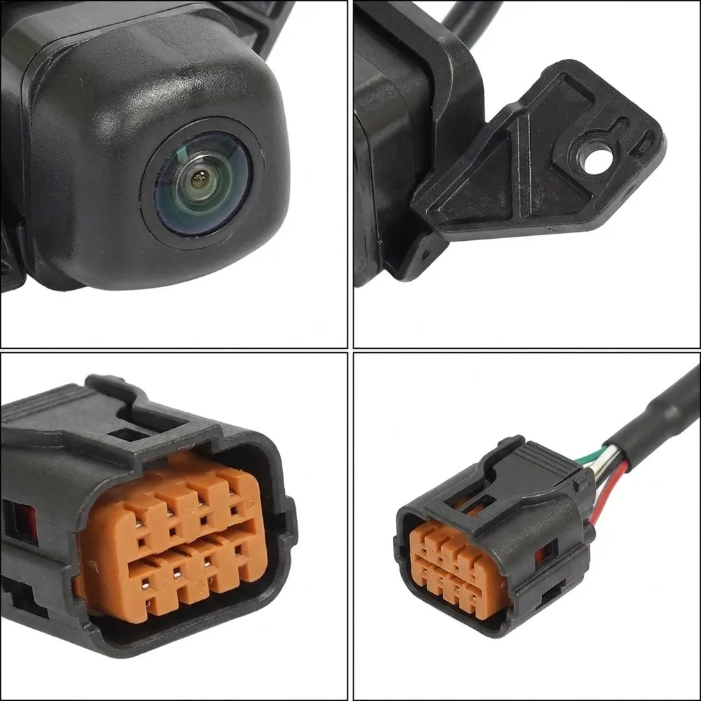 For Daily Driving Safety Rearview Backup Camera Heat Resistant Material Anti Aging Design Pressure Resistant ABS Plastic Body