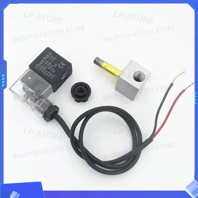 for Silent Oil Free Air Compressor Accessories Woodworking Air Pump Solenoid Valve