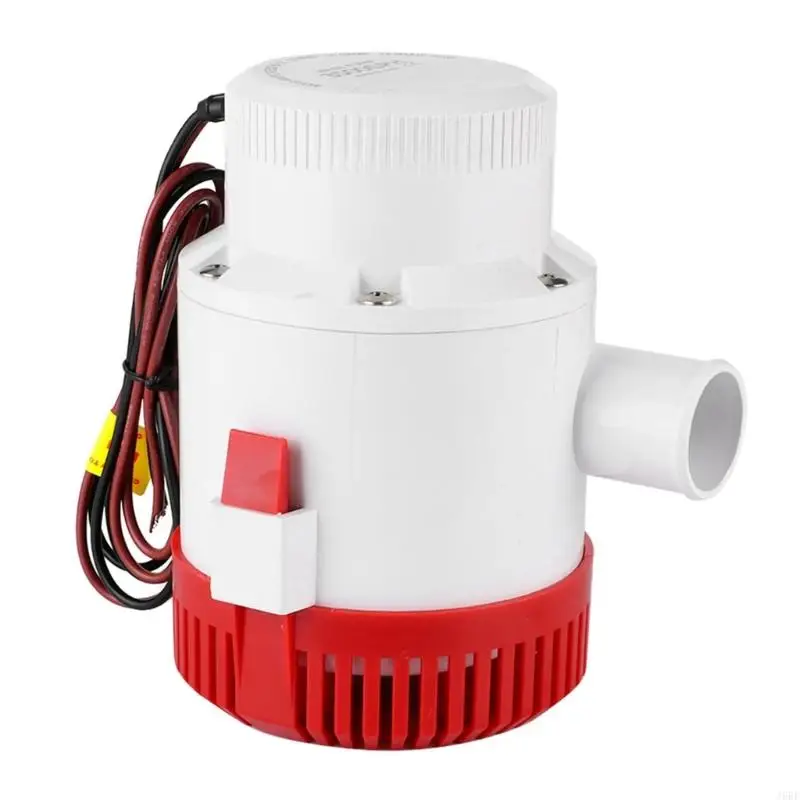

J6BF Reliable 3500GPH Marine Bilge Pump Heavy Duty ABS Pump for Yacht & Boat Owners