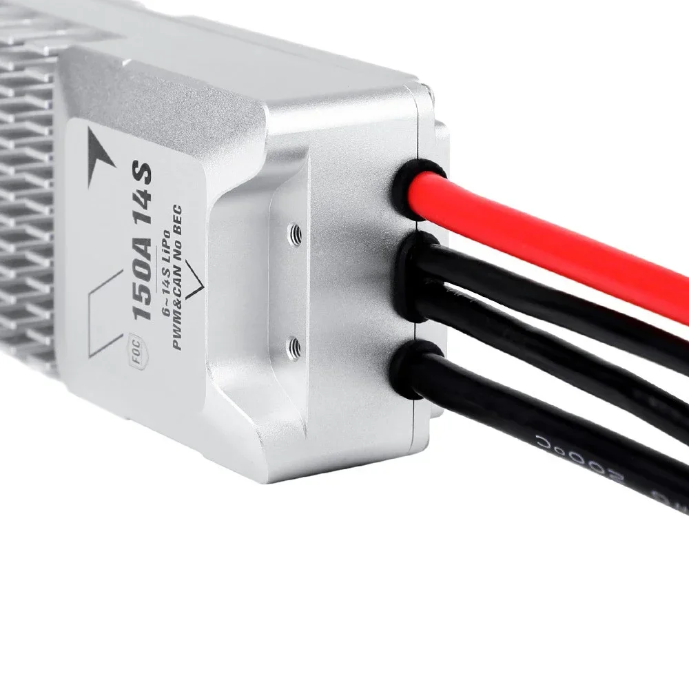 T-MOTOR FOC ESC V40A V60A 14S وحدة تحكم في السرعة الكهربائية للطائرة بدون طيار VTOL VL موتور استجابة سريعة تحكم دقيق