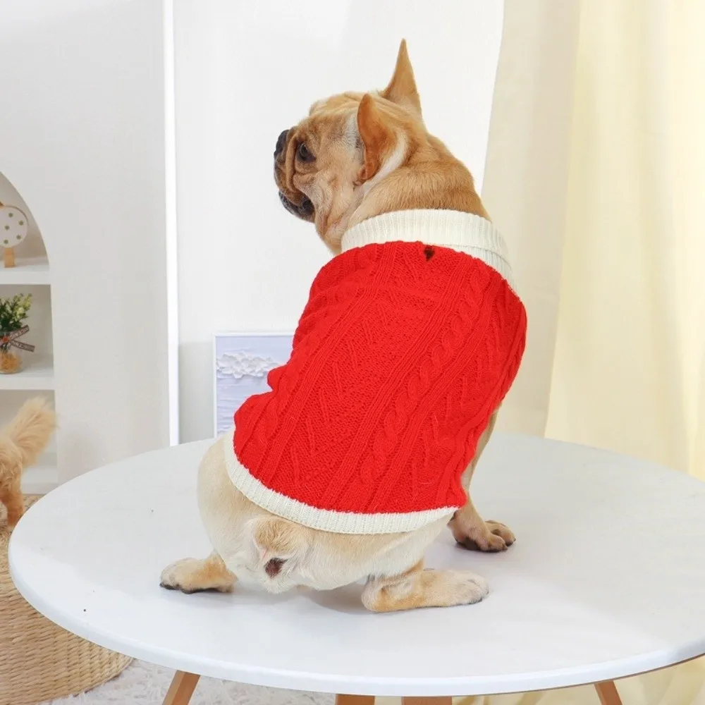 

Dog Costumes Warm Turtleneck Dog Sweaters Soft High Stretch Dog Pullover Jumper Cozy Wear-resistant Puppy Jacket Medium Dogs