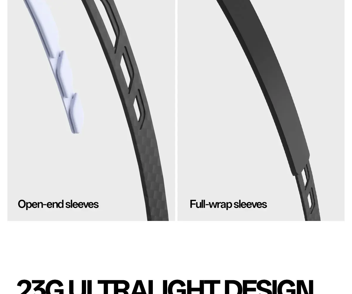 Kapvoe 2026 Neue Sonnenbrille Radfahrbrille Leichte Laufbrille Sportbrille für Männer und Frauen Wanderbrille Kohlefaser UV400 Schutzbrille – Detail 8