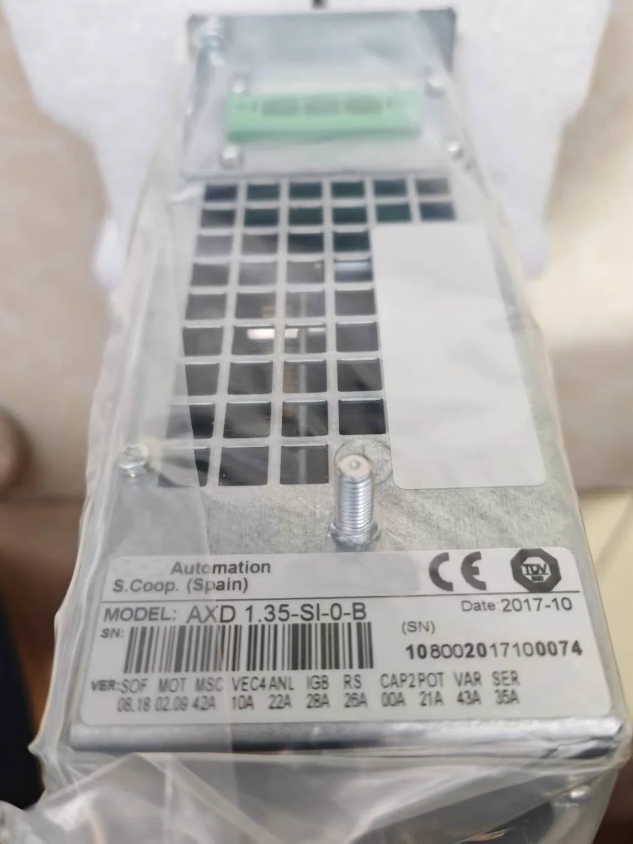 Original Genuine AXD1.35-S1-0-B Brand new Spindle Drive AXD1.35-S0-0-B Universal，Fast shipping