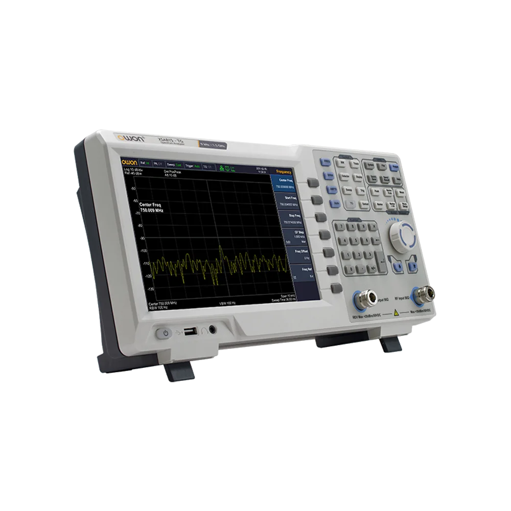Analizador de Espectro Serie XSA800 de OWON, XSA810(TG) XSA805(TG), 9 KHz a 1 GHz, Analizador de Espectro Serie XSA800 de OWON