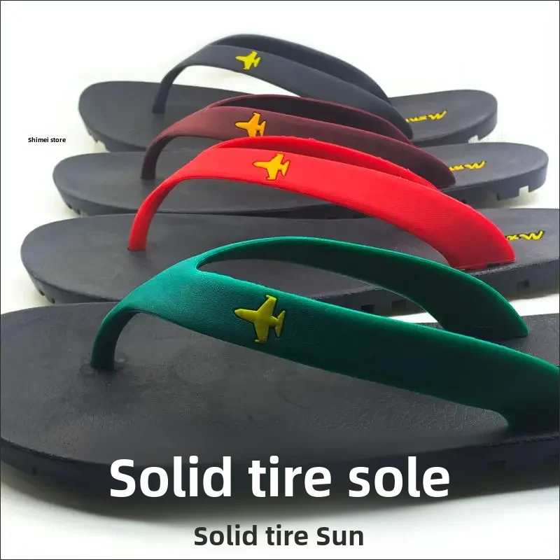 Vietnam Rubber Slippers New Arrival Thailand Tire Base Style Men's Slippers Casual Wear Resistant Outerwear Premium Quality