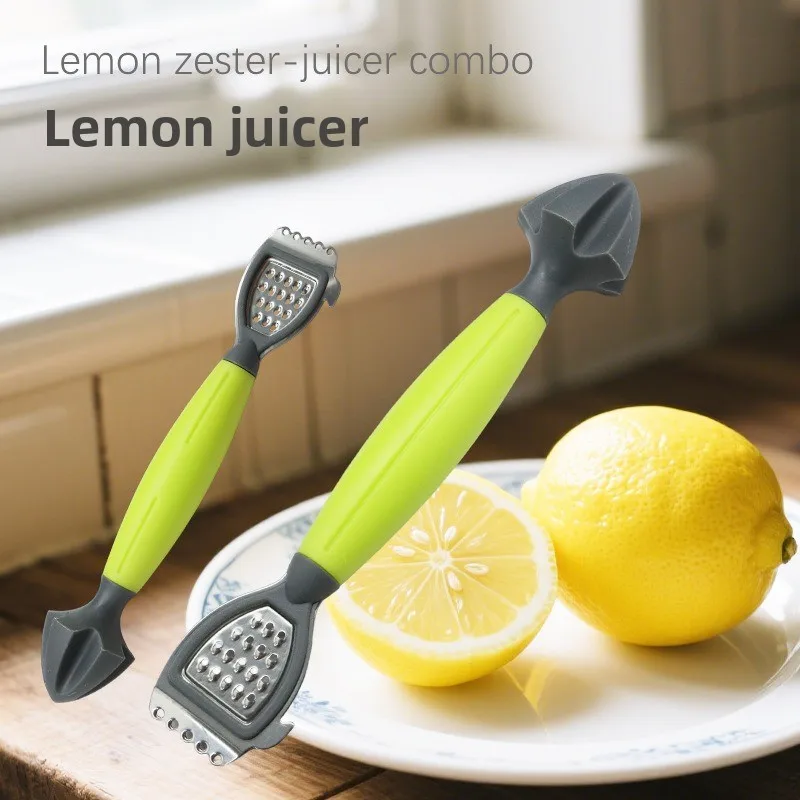 

Two-in-one Lemon Juicer, Grater, Cheese Grater, Orange and Tangerine Juicer, Multi-functional Kitchen Tool