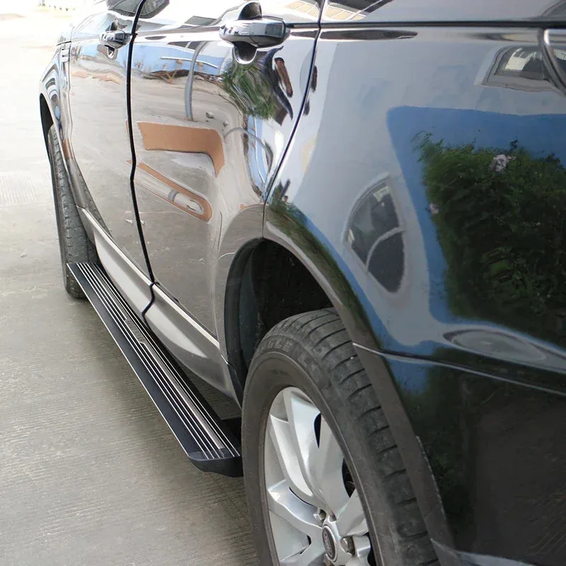 لوحة تشغيل كهربائية أوتوماتيكية من سبائك الألومنيوم لخطوات جانبية لسيارة رينج روفر سبورت 2016