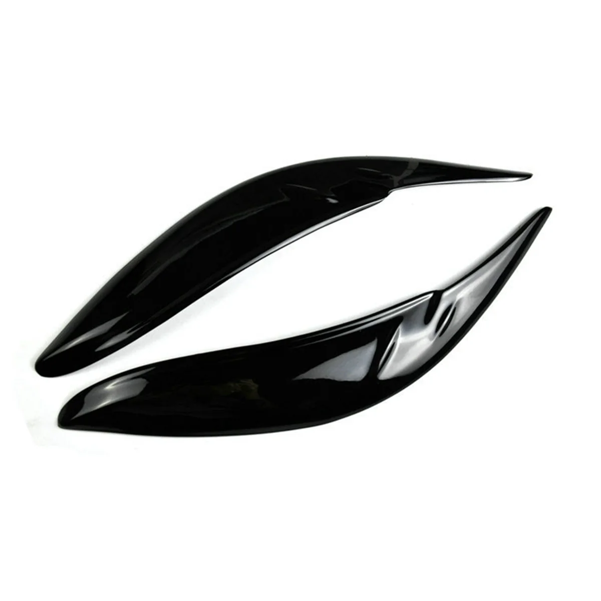 Car Resin Headlights Eyebrow Eyelid Trim Cover Sticker Accessories for Sienna LE SE 2011-2020