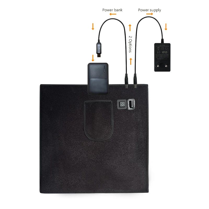 Tratamiento infrarrojo lejano para una parte del cuerpo del caballo, rodillas y articulaciones, almohadillas para las patas de los caballos.