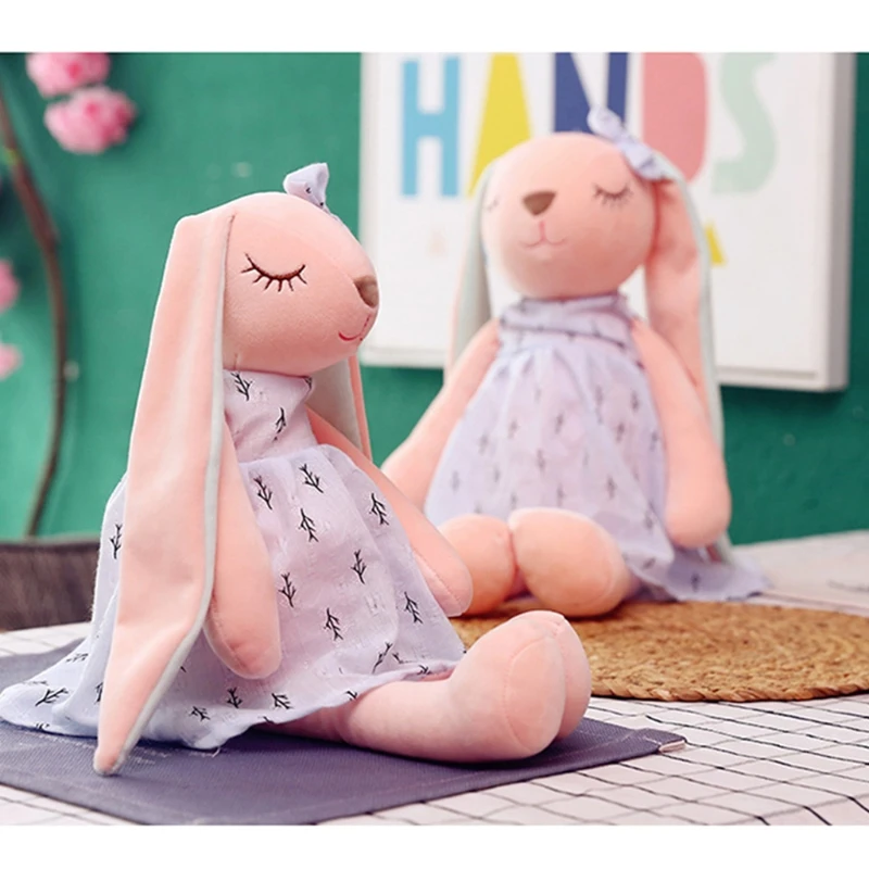 35cm Photostudio Props Throw Pillow Party Gift Cutie Bunny Stuffed Office for Do Drop shipping