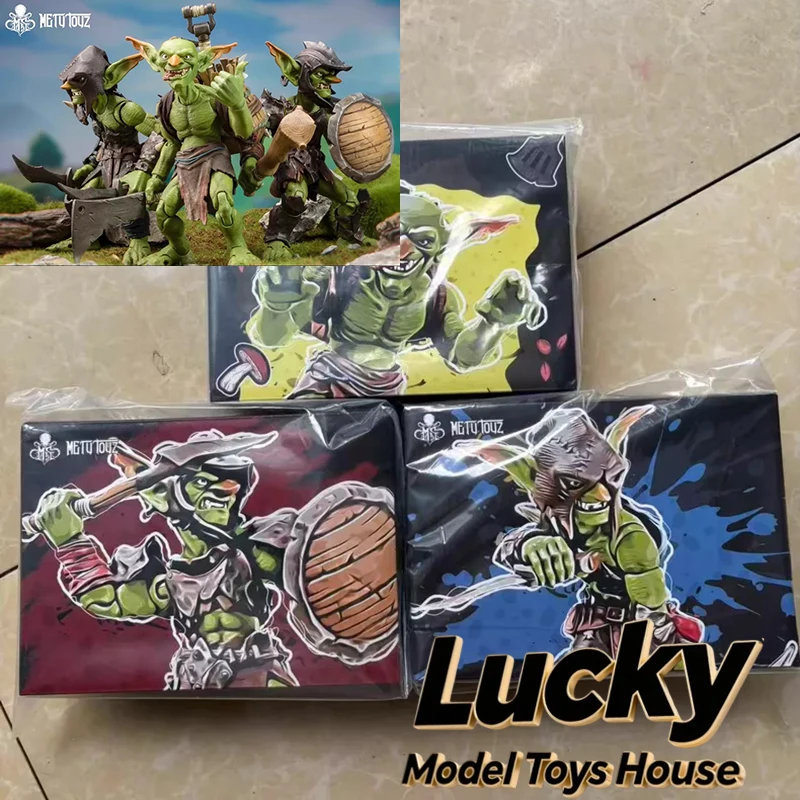 

Коллекционная фигурка Metytoyz Adventure World 1/12: Гоблин-убийца, воин-вор, 6-дюймовая мини-фигурка монстра для исследователей леса