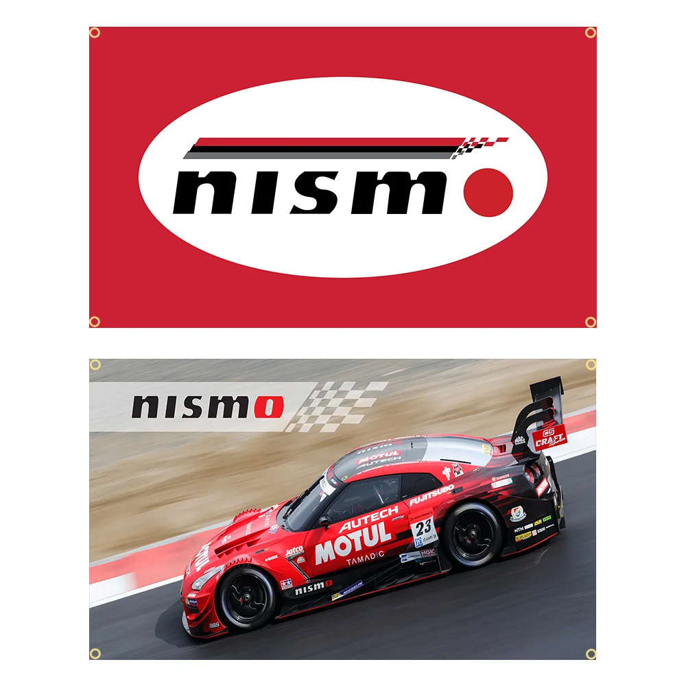 90x150cm Nissans NISMO JDM Performance Flag Polyester Printed Racing Car Banner Garage or Outdoor For Decoration