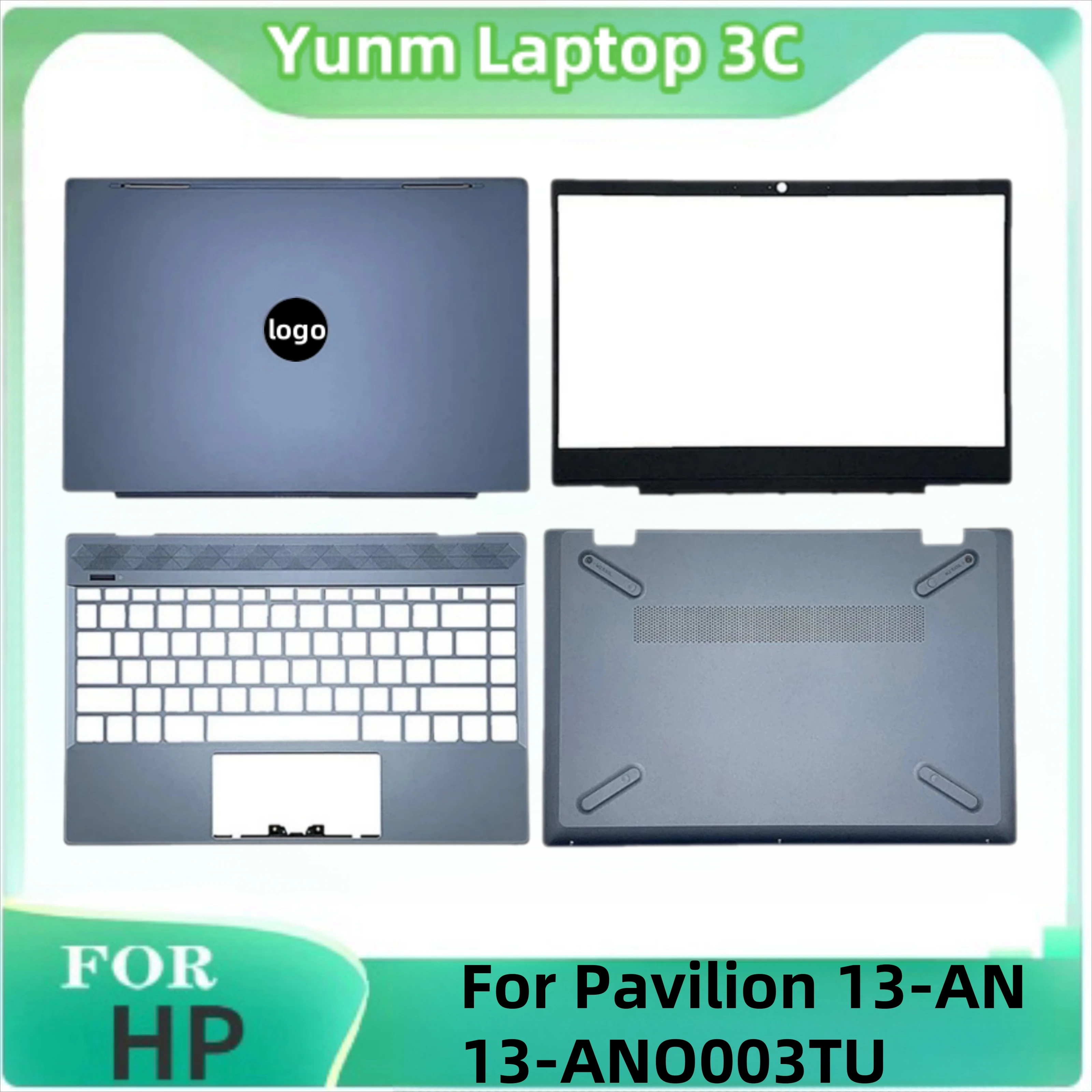 

New Original Laptop LCD Back Palm Hinge Case For HP Pavilion 13-AN 13-AN0003TU TPN-Q214 Laptop Case Accessories