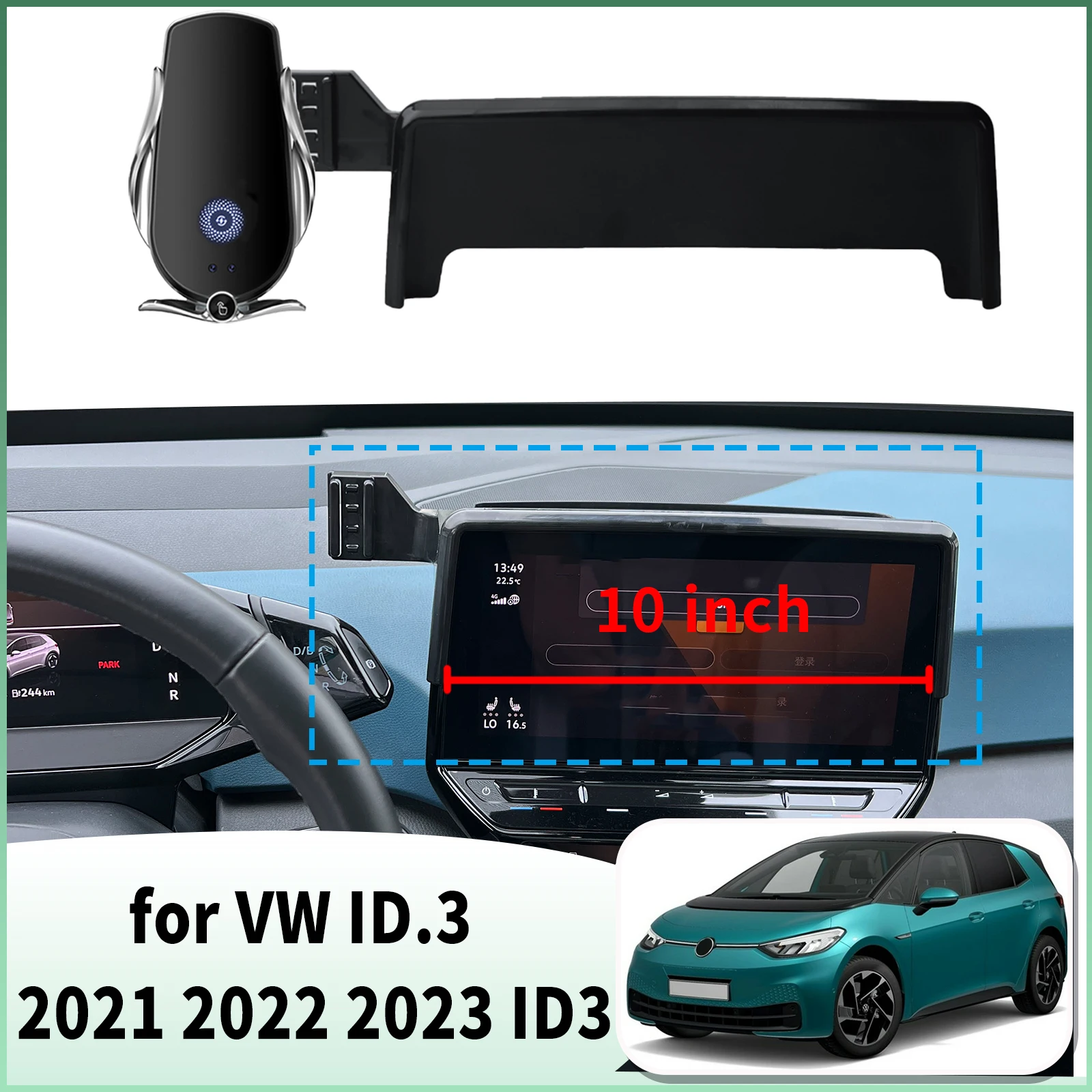 

fit for VW ID.3 2021 2022 2023 ID3 Specific Dashboard Navigation Phone Holder Mount Design Car​​ accessoires