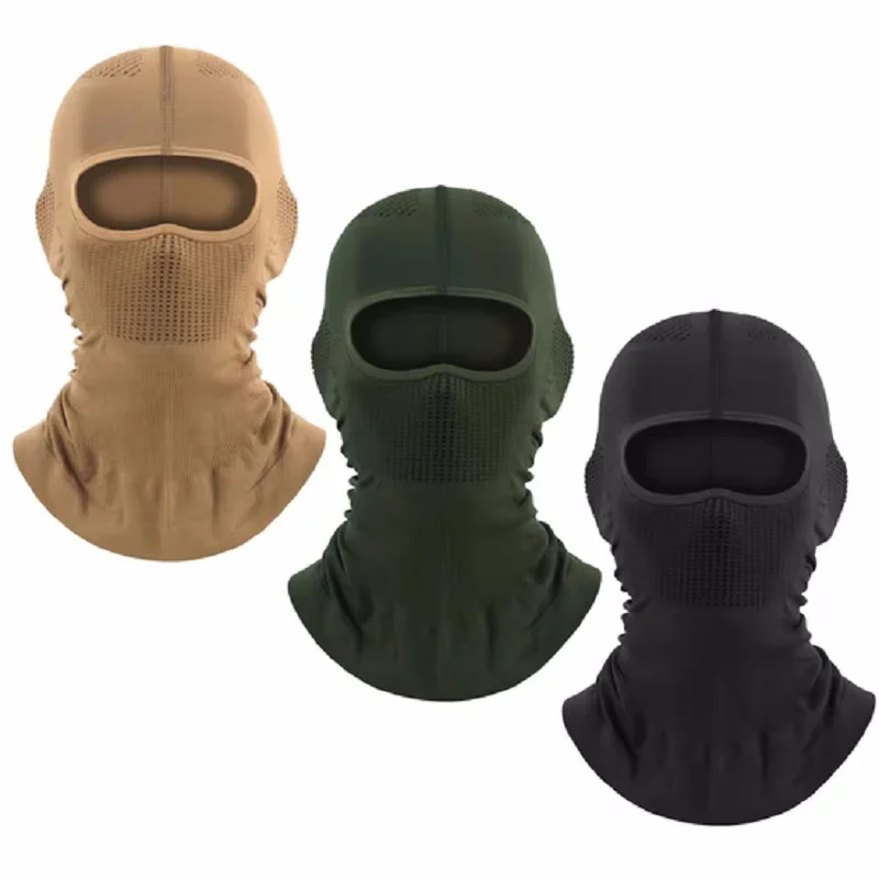 

Outdoor Tactics Russian Special Equipment Quick Drying Breathable Full Wrap Headgear Sunshine Proof Camouflage Full Face Mask