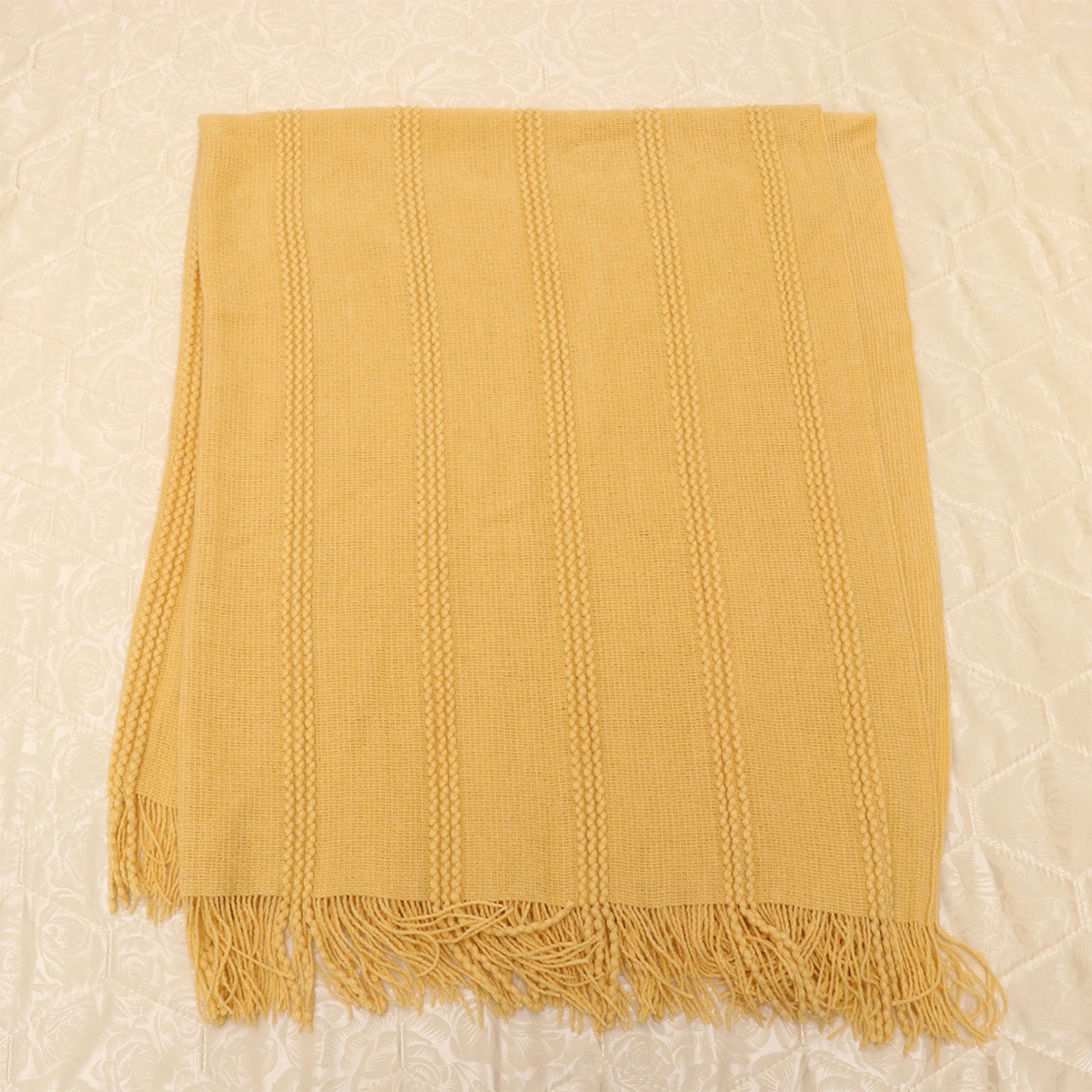 

Eco friendly For Simple Blanket Home for Home Warm Keep Blanket Simple Design Crochet Cover All Seasons Knitted