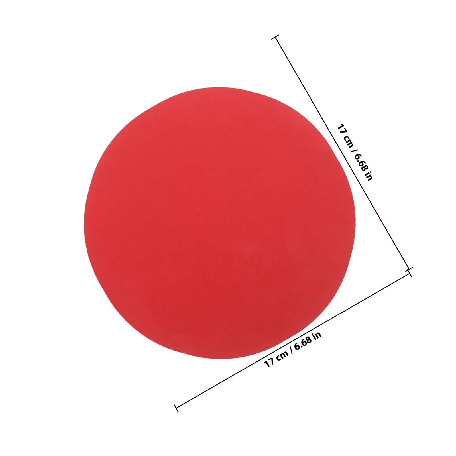 20Pcs Circular Craft Paper Sheets Heavy Duty Blank Cardstock for Children Art Activities Portable Design Ideal for Watercolor