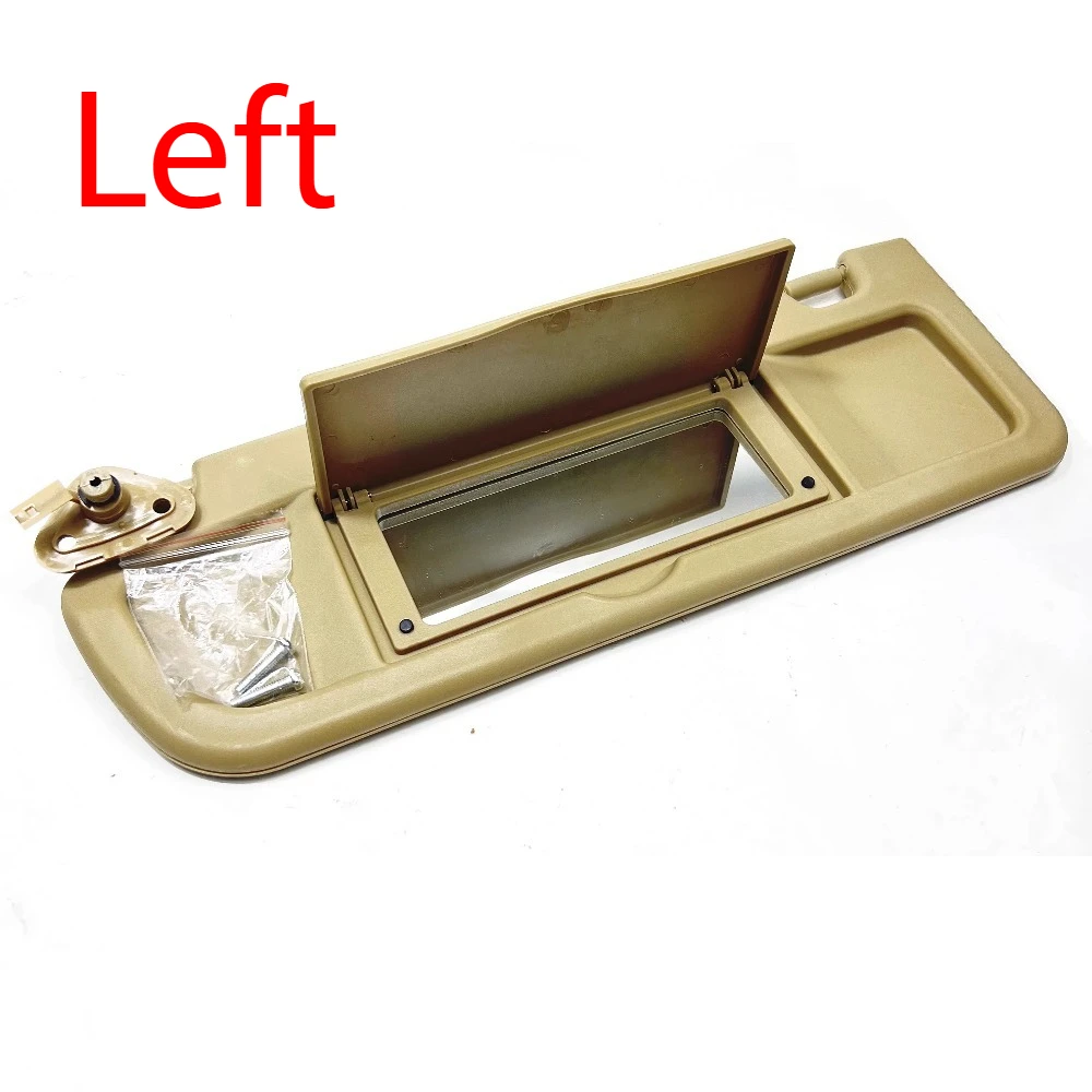 

Левые солнцезащитные козырьки со стороны пассажира для Honda Civic 2006, 2007, 2008, 2009, 2010, 2011, автомобильные запасные части