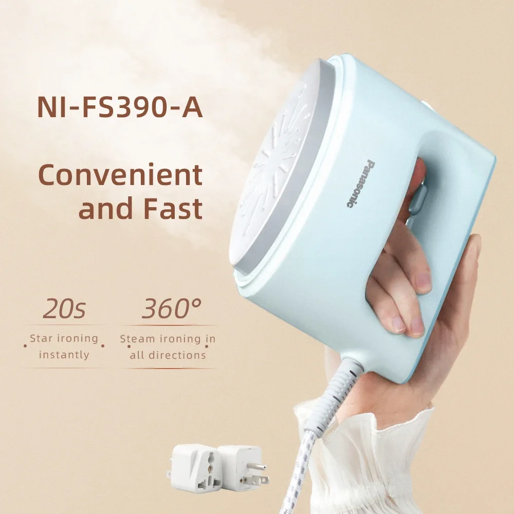 

Ручной отпариватель для одежды Panasonic, утюг, пароочиститель для ткани, домашний электрический подвесной отпариватель для удаления клещей, одежда 2.