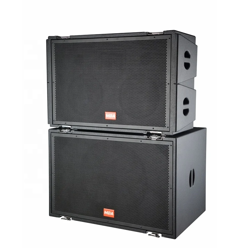 2023 MBA Factory 18'' Subwoofer Super Sound High Quality Audio Professional Active Line Array Stage Speaker