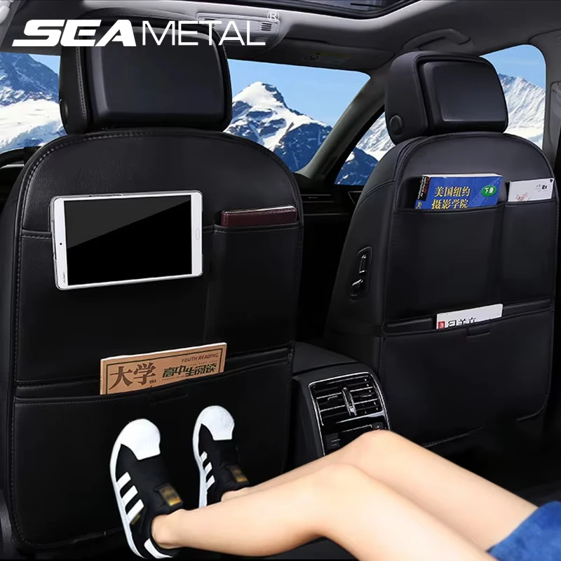 

Car Seat Anti Kick Pad, Interior Products, Children's Anti Dirt Protective Pad, Rear Anti Dirt And Anti Kick Pad, Storage Bag