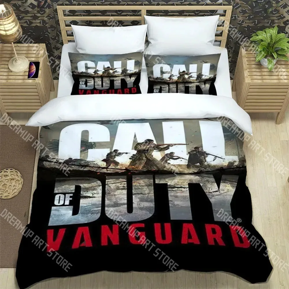 

COD Call Of Duty Game Duvet Cover Pillowcase Bedding Set Adult Boys Girls Bedroom Decoration Children Gift Single Double Size