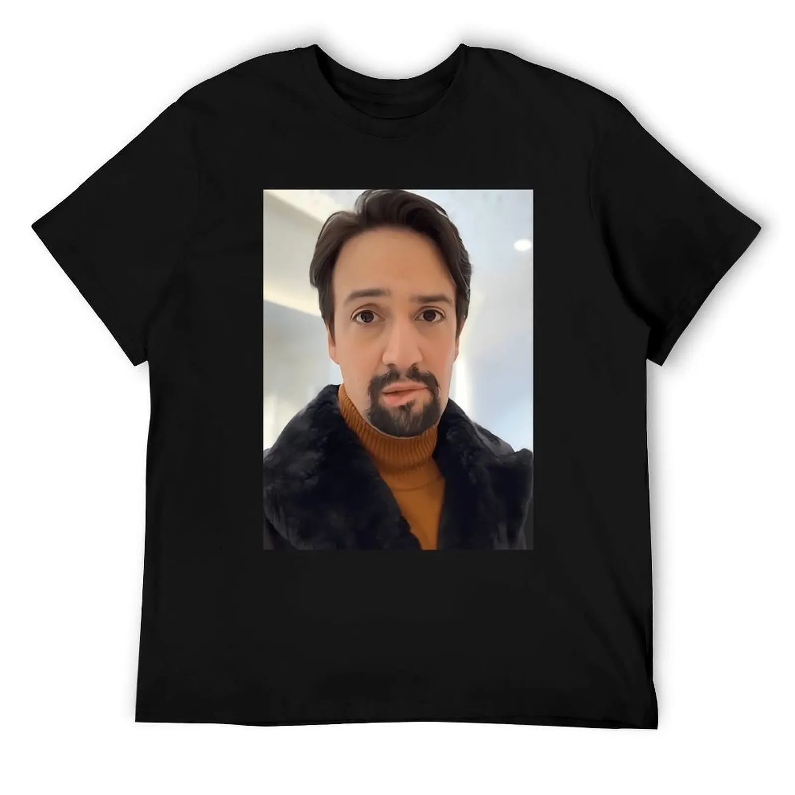 

Manuel Miranda Lip Bite Meme T-Shirt t shirt man plain t shirt man cotton t shirt man designer T-Shirt
