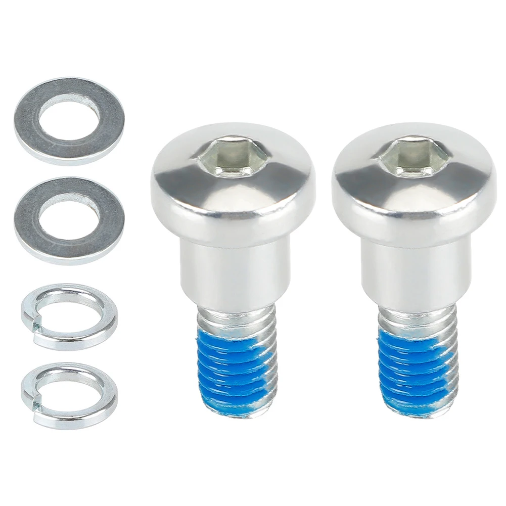2 Stück feste Schrauben für das Hinterrad für Xiaomi für M365 Pro Elektroroller Ersatzteile Silber Metallbeschläge 21,7 mm – Detail 2