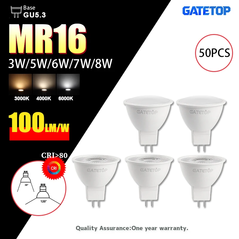 50-個-mr16-led-スポットライト電球-gu53-ac-12v-110v-220v-交換用-50w-ハロゲンランプ省エネ指向性照明寝室用