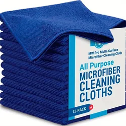 3/12pcs Microfiber Towels Car Wash Drying Cloth Towel Household Cleaning Cloths Auto Detailing Polishing Cloth Home Clean Tools