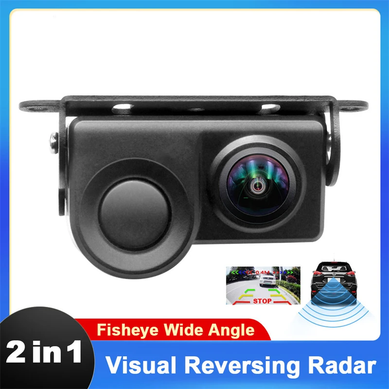 Waterproof 170 ° Radar Reversing Parking Car Rear View Camera HD Reversing Image For Android DVD HD Monitor Car Sensor