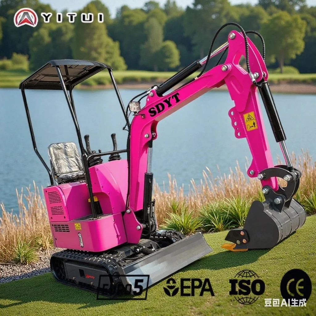 Venda quente preço especial miniescavadeira ce epa euro 5 motor kubota personalizado 1.5 1.8 ton miniescavadeira de esteira